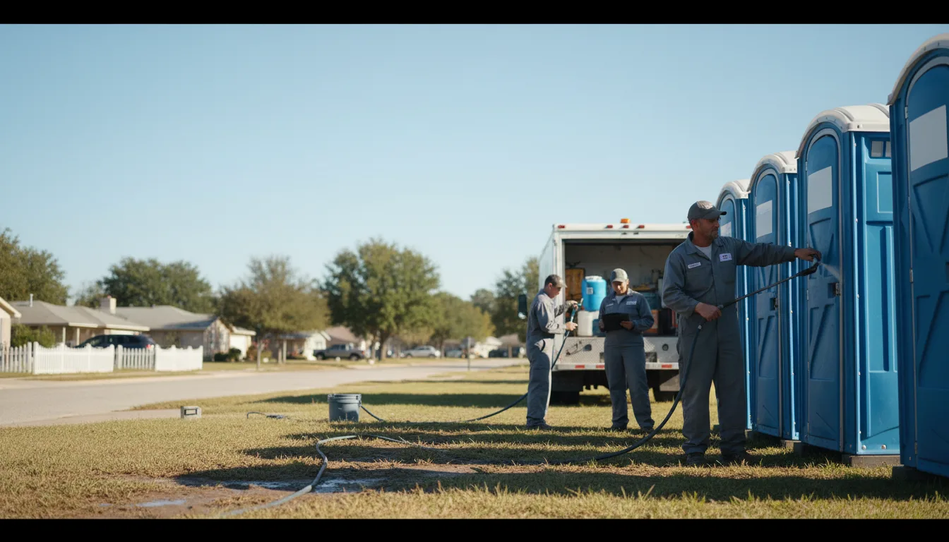 Long-Term Portable Toilet Rental in Candor, NC near me